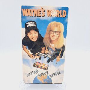 90's VHS SNL Comedy Film Wayne's World With Mike Myers and Dana Carvey